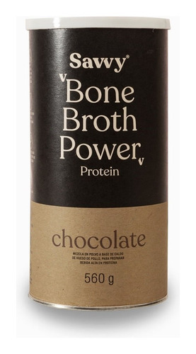 Proteina Savvy Bone Brothpower Chocolate X 560g