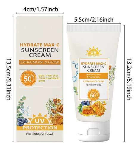 Crema De Protección Solar I Hydrate Max-c Extra Hidratante Y