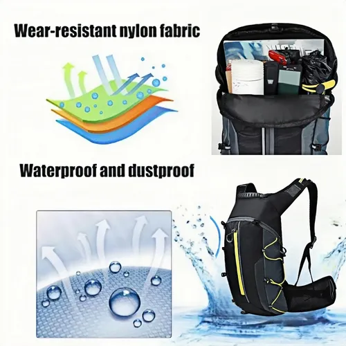 Mochila Deportiva Impermeable Y Bolsa De Agua