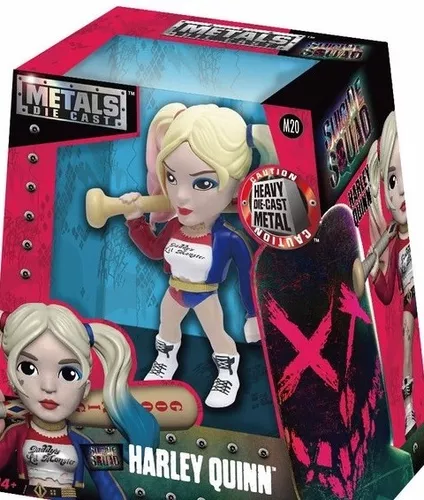 Boneca Arlequina 14cm - Harley Quinn Dc - Colecionável