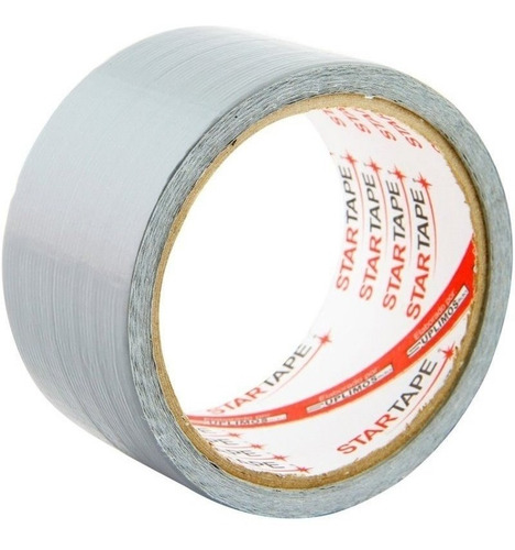 Imagen 2 de 5 de Oferta Del Dia Cinta Para Ductos Startape 10 Metros Gris Tec