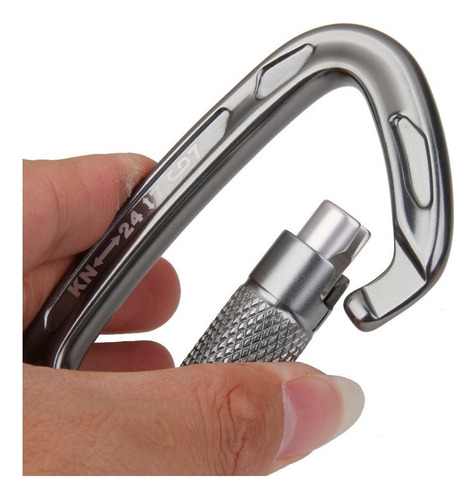 . 4x 24kn Mosquetón Escalada Rappel Arborist Rapel Gear