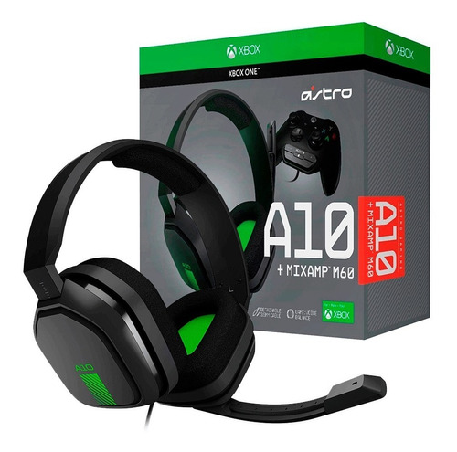 Auriculares Gamer Astro A10 Green Logitech Xbox Ps4 Pc
