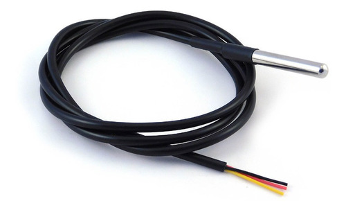 Sensor De Temperatura Ds18b20 Cable Sumergible 2mt Arduino 