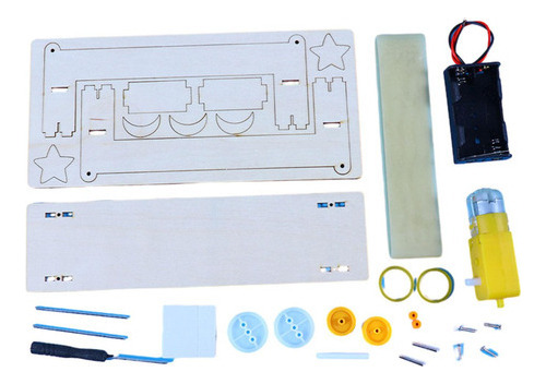 Maqueta De Cinta Transportadora Eléctrica Diy Wooden Science