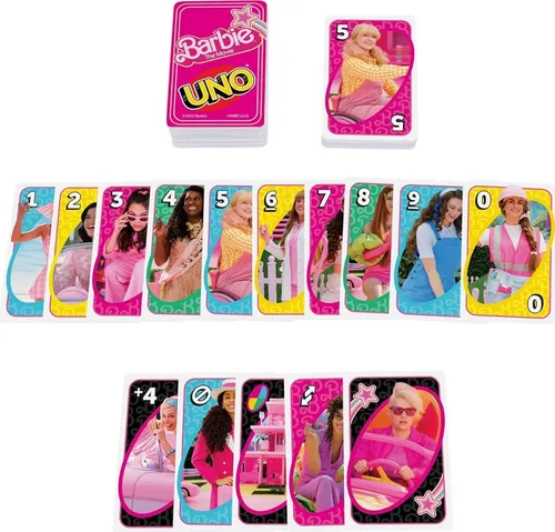 Juego De Cartas Uno De Barbie