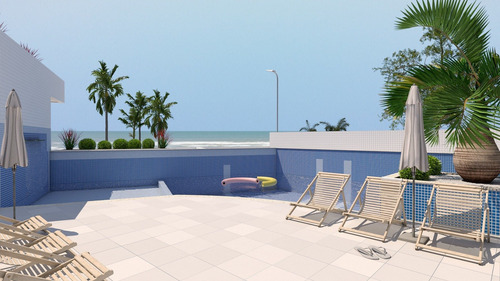 Imagem 4 de 14 de Apartamento De Frente Para A Praia Em Mongaguá