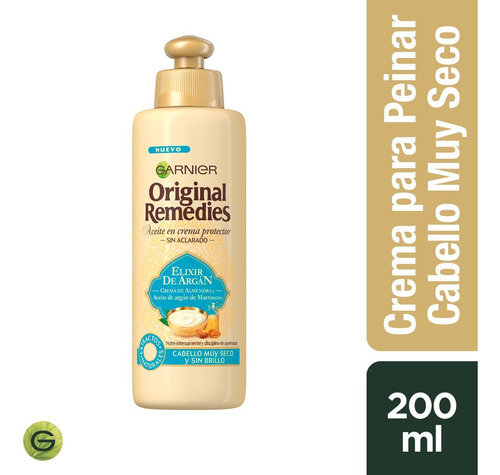 Original Remedies Aceite Crema Protector  Elixir De Argán