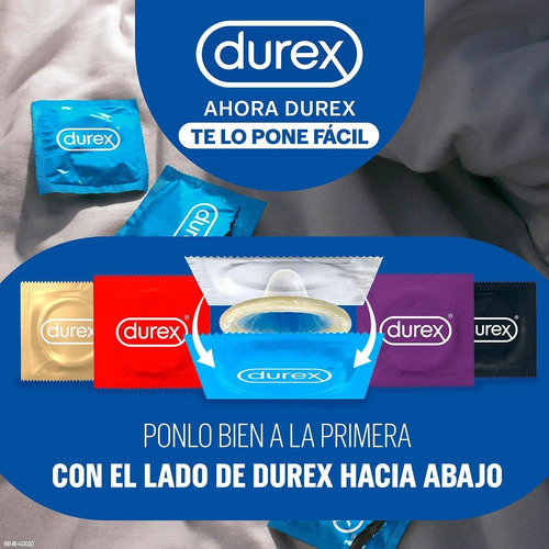 Imagen 7 de 8 de Durex 24 Condones Surtidos Preserv - Unidad a $2326