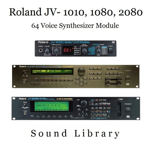 Sonidos Sysex Para Roland Jv-1080 (jv-1010, Jv-2080)