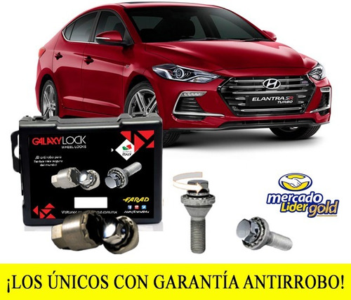 Birlos Seguridad Galaxylock Elantra Gls Tm Garantia Antirobo