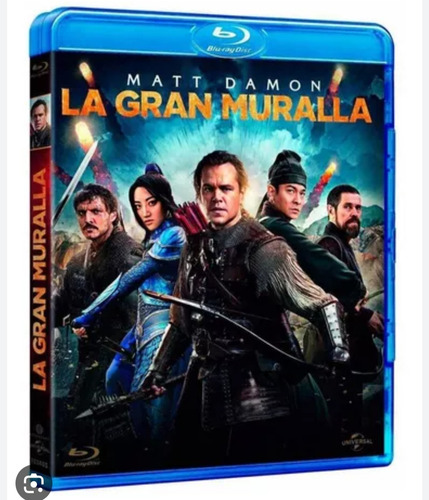 La Gran Muralla En Disco Bluray Alta Definición Full H D 