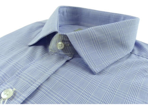 Camisa * Christian Dior* Principe De Gales Hombre Algodon
