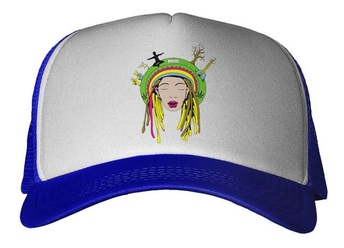 Gorra Rasta Peace Music Guitar Nature Love