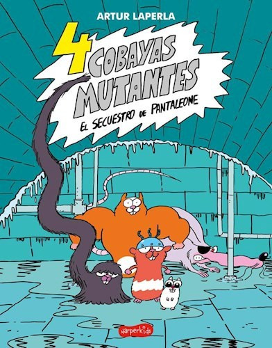 Libro 4 Cobayas Mutantes De Artur Laperla