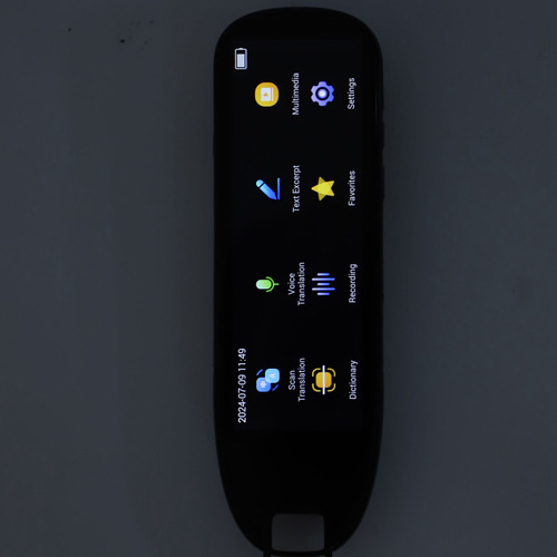 Tradutor De Leitor De Caneta Digital Multilíngue Em Tempo Re