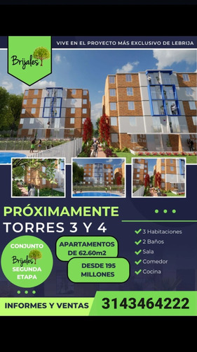 Se Venden Apartamentos En Lebrija Sobre Planos Brijales 