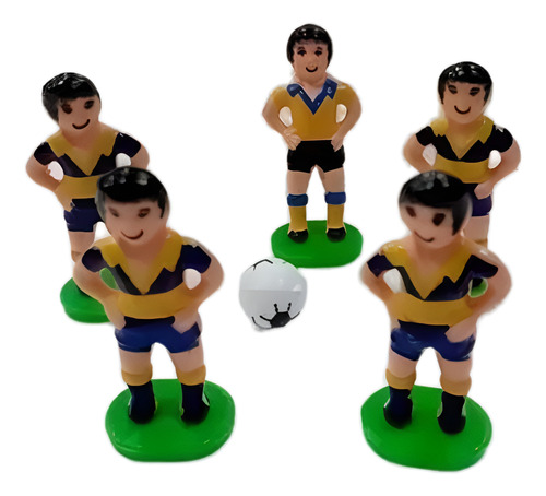 Jugadores Con Arco X 5 U Boca Juniors