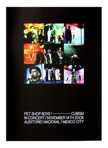 Pet Shop Boys Cubism In Concert Dvd Nuevo Sellado