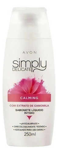 Avon Simply Delicate 250mL líquido camomila