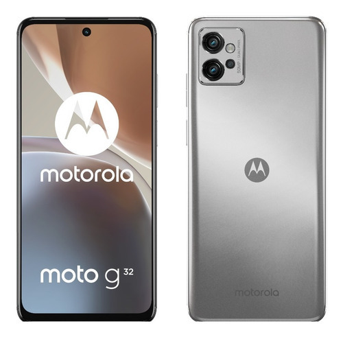 Imagen 3 de 6 de Moto G32 128gb 4gb Ram Plata