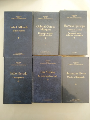 Lote Literatura.  Lin Yutang Hesse Neruda Allende 