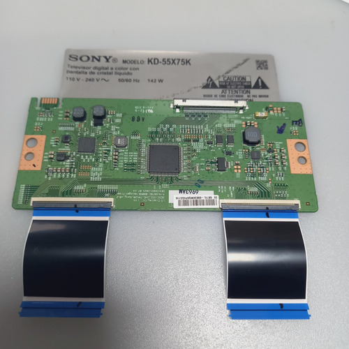 Tarjeta T-com Para Pantalla Sony Modelo Kd-55x75k (Usado)