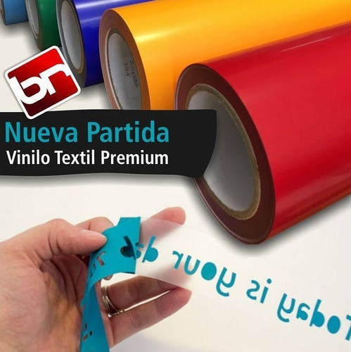 Imagen 1 de 1 de Vinilo Termotransferible Textil El Mejor Para Camisetas