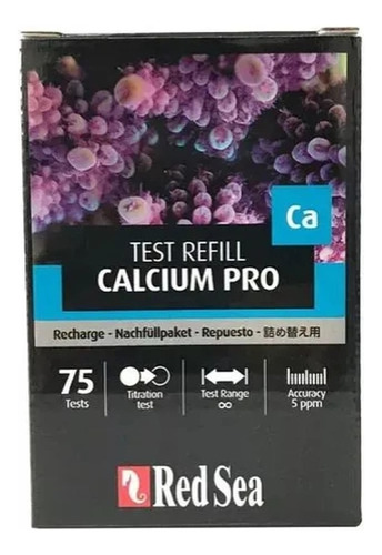 Teste Red Sea Calcium Pro Test Refill Ca