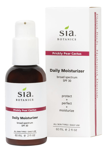 Sia Botanics - Protector Solar Mineral Hidratante Facial Spf