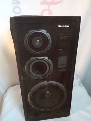 Caixa Som Antiga Sharp Cp77 (Usado)
