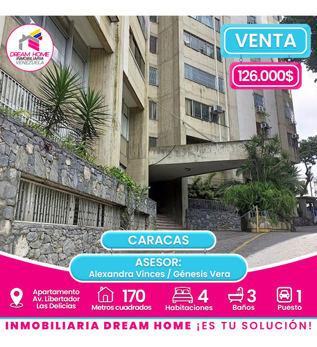 Apartamento En Venta Av. Libertador, Las Delicias - Caracas