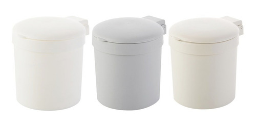 Imagen 1 de 10 de Cesto De Basura Tachos Cocina Chico Plástico Colores Soft