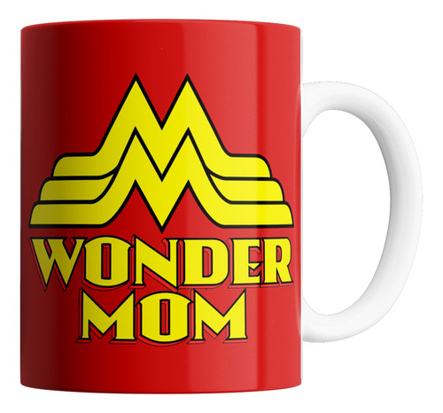 Taza De Cerámica - Wonder Mom (dia De La Madre)