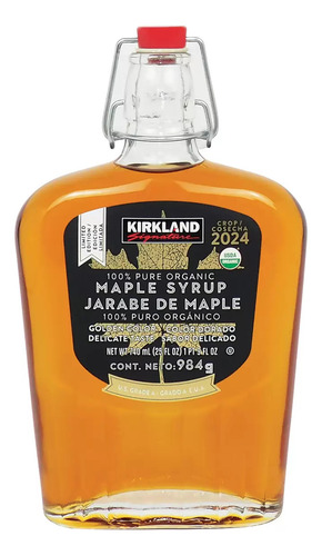 Jarabe De Maple Orgánico 740 Ml Kirkland Signature