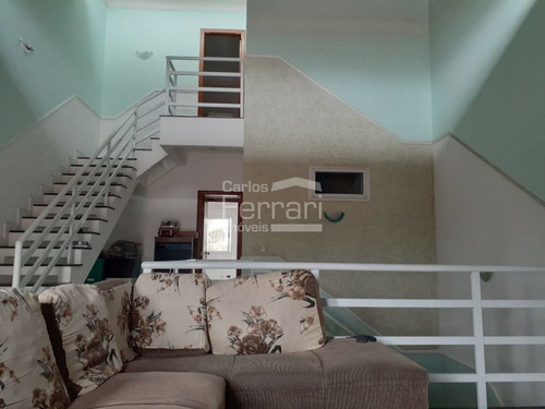 Sobrado Com 3 Dormitórios À 800 Metros Da Praia Na Vila Guilhermina - Praia Grande - Cf33870