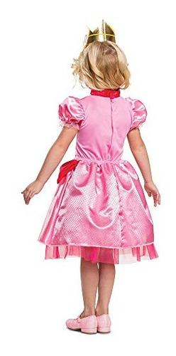 Vestido De Disfraz De Princesa Peach