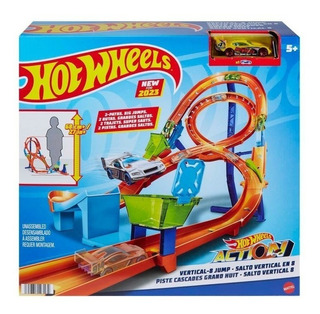 Hot Wheels Pista De Juguete Circuito Vertical En 8 Mattel