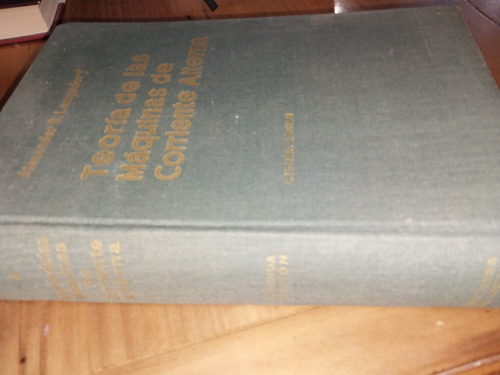 Teoria De Las Maquinas De Corriente Alterna Langsdorf F1