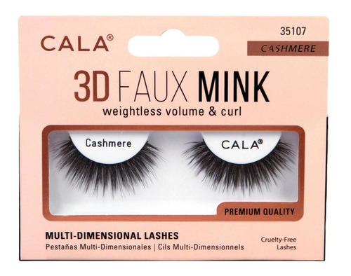 3d Faux Mink Lashes : Cashmere