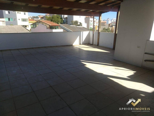 Cobertura À Venda, 150 M² Por R$ 440.000,00 - Vila Pires - Santo André/sp - Co0654