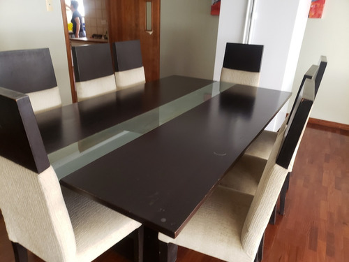 Comedor De Madera 8 Puestos 