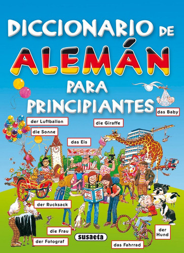 Libro Diccionario De Alemã¡n Para Principiantes - Susaeta...