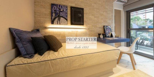 Imagem 14 de 16 de Maravilhoso Apto Com 2 Dorm. E 02 Suítes E Lavabo À Venda, 68 M² - Vila Clementino - Sp/ Propstarter Adm.imoveis - Ap0937