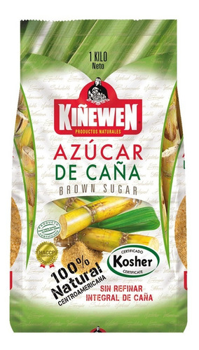 5 Kg Azúcar Rubia De Caña Sin Refinar Certificada. Agronewen