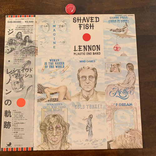 Vinilo Jhon Lennon Shaved Fish