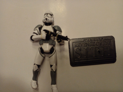 Star Wars. Clone Trooper Coruscant (2). Loose.