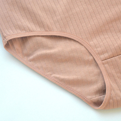 Calzoncillos P A La Moda Para Mujer, Color Liso, Talle Medio
