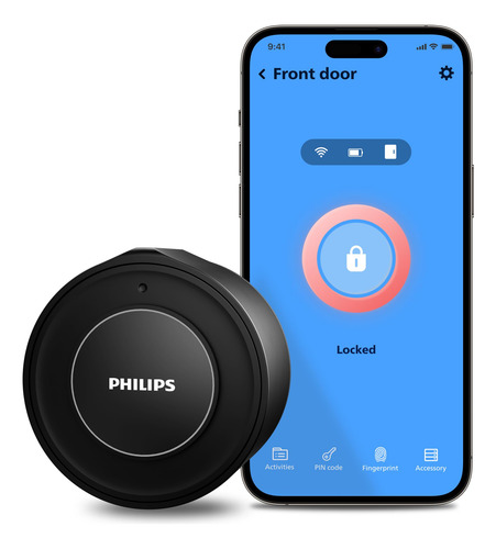 Fechadura Inteligente Philips Wi-fi Smart Retrofit Lock Pret