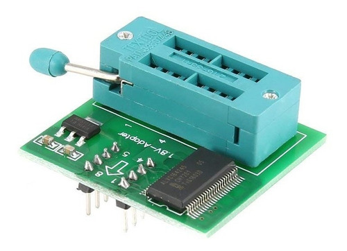 Imagen 3 de 6 de Programador Usb Ch341 Completo Pinza Adaptador 1,8v Zocalo